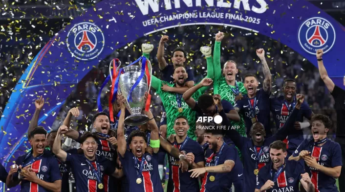 PSG campeón de la Champions PSG campeón de la Champions