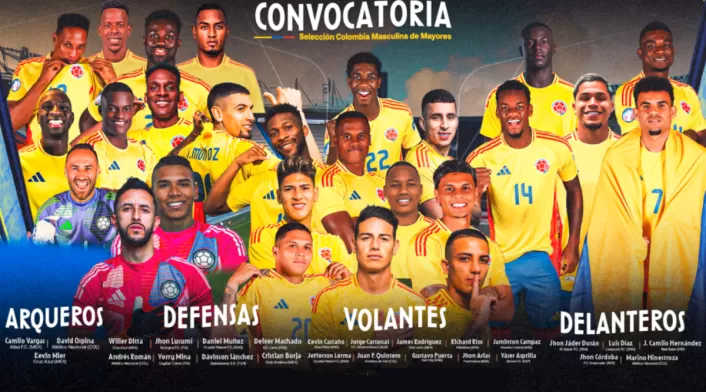 Convocatoria Selección Colombia Convocatoria Selección Colombia