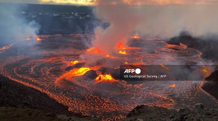 Erupción volcán Kilauea en Hawái Erupción volcán Kilauea en Hawái