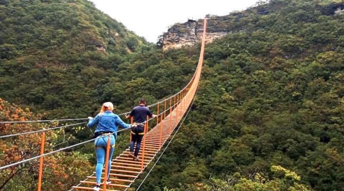 La escalera más larga de Colombia EcoParque Cascada El Hayal La escalera más larga de Colombia EcoParque Cascada El Hayal