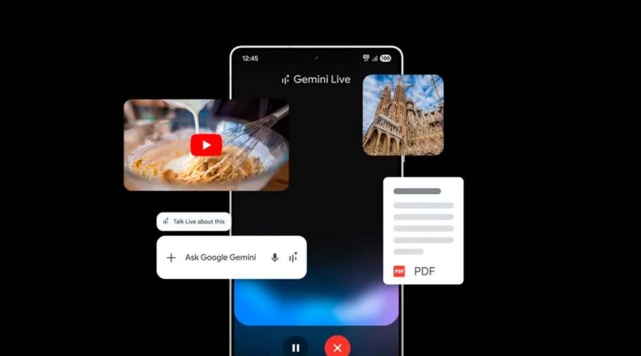 Gemini Live conecta la IA a la cámara del celular Gemini Live conecta la IA a la cámara del celular