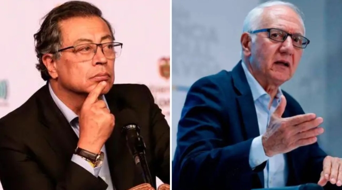 Gustavo Petro y Guillermo Alfonso Jaramillo Gustavo Petro y Guillermo Alfonso Jaramillo