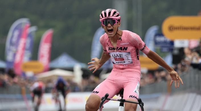 Isaac del Toro, líder del Giro de Italia Isaac del Toro, líder del Giro de Italia