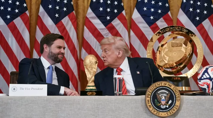 JD Vance y Donald Trump, antes del Mundial 2026