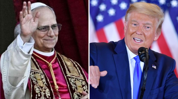León XIV y Donald Trump León XIV y Donald Trump