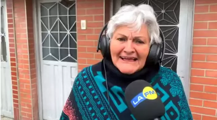 Mujer relata cómo encaró a vándalos en el paro de Bogotá. Mujer relata cómo encaró a vándalos en el paro de Bogotá.