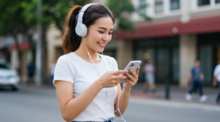 Escuchar música Escuchar música