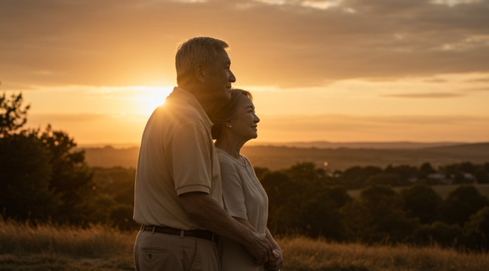 Pareja de ancianos Pareja de ancianos