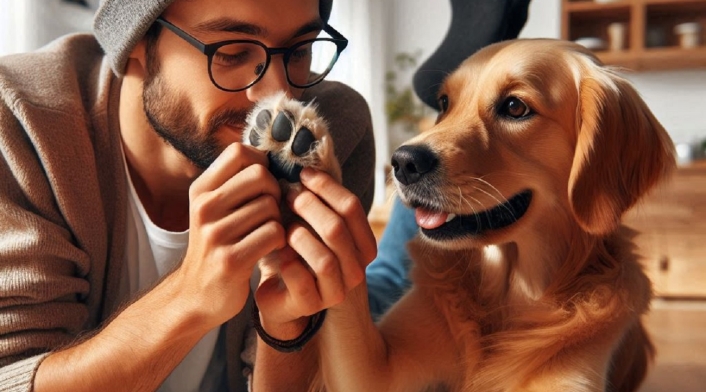 Por qué huelen las patas de los perros Por qué huelen las patas de los perros