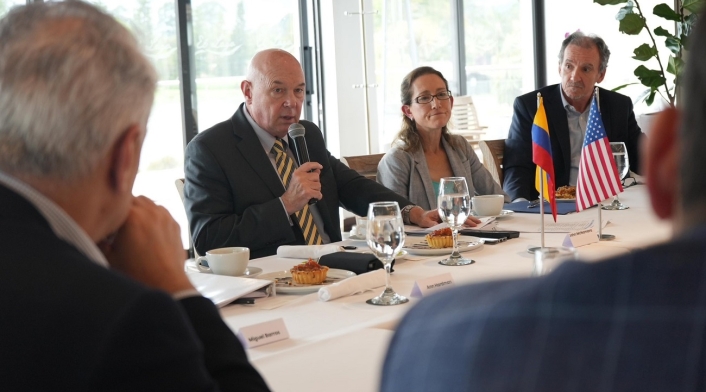 Primera entrevista de John McNamara, embajador de EE.UU. en Colombia Primera entrevista de John McNamara, embajador de EE.UU. en Colombia