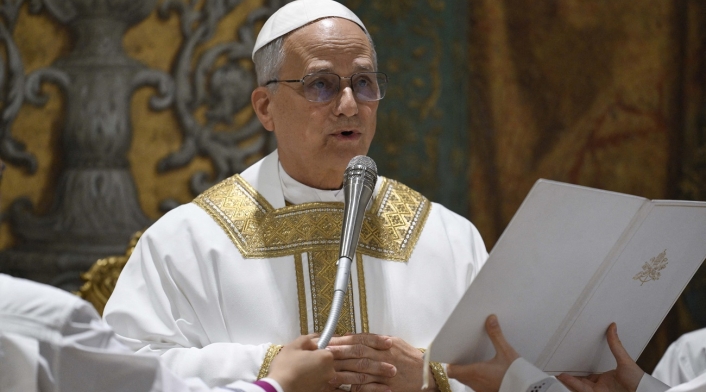 Primera misa de León XIV Primera misa de León XIV