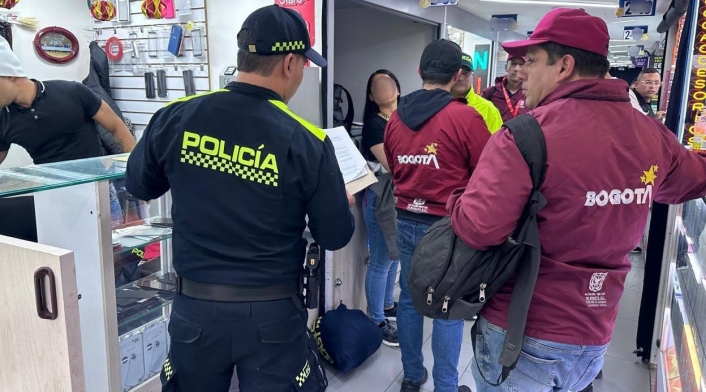 Operativos en Bogotá