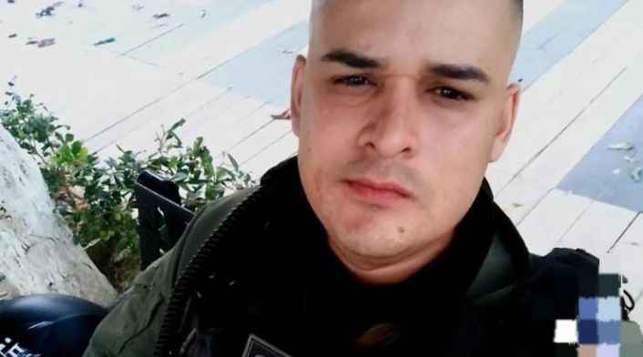 Luis Alfredo Argote Rincón policía muerto