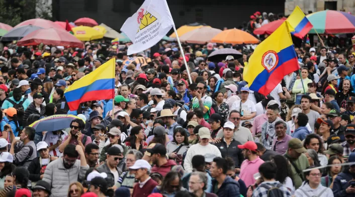 Marchas en el país