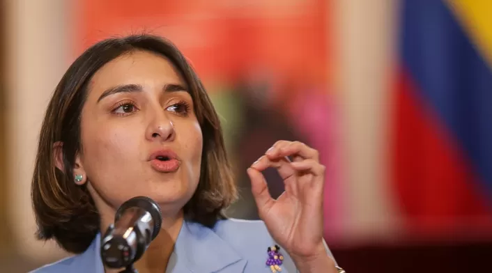 Canciller Laura Sarabia | Bogotá | Abril de 2025