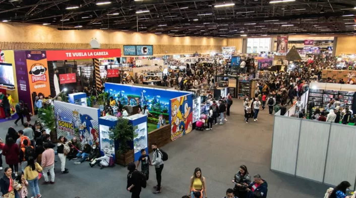 Pabellón de Corferias, donde se realiza la Comic Con Bogotá Pabellón de Corferias, donde se realiza la Comic Con Bogotá