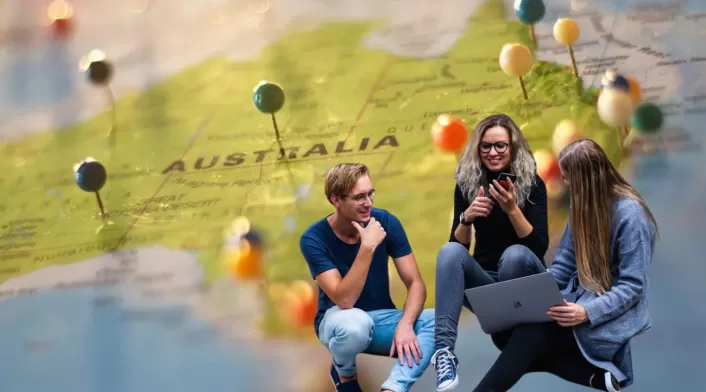 Estudiantes latinos en Australia Estudiantes latinos en Australia