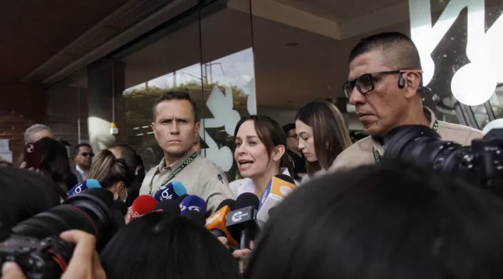 María Claudia Tarazona, esposa Miguel Uribe María Claudia Tarazona, esposa Miguel Uribe