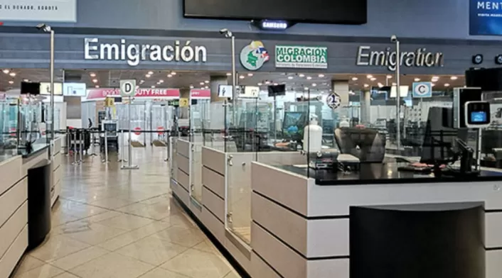 Migración de colombianos en aeropuertos Migración de colombianos en aeropuertos