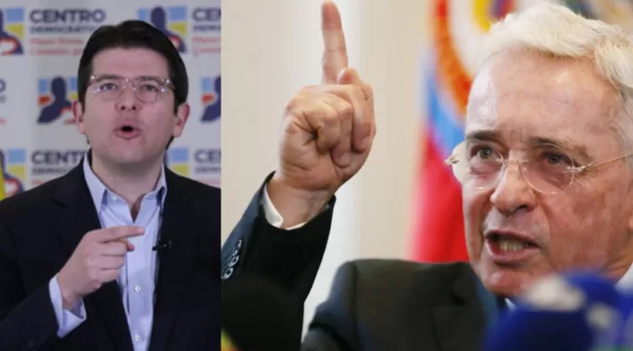 Miguel Uribe y Álvaro Uribe Miguel Uribe y Álvaro Uribe