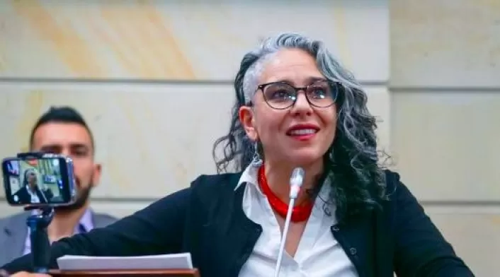 Foto: senadora María José Pizarro (Pacto Histórico)