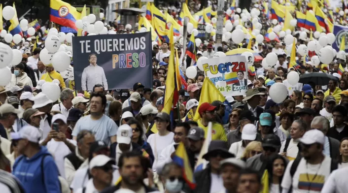 Marcha del Silencio en Bogotá