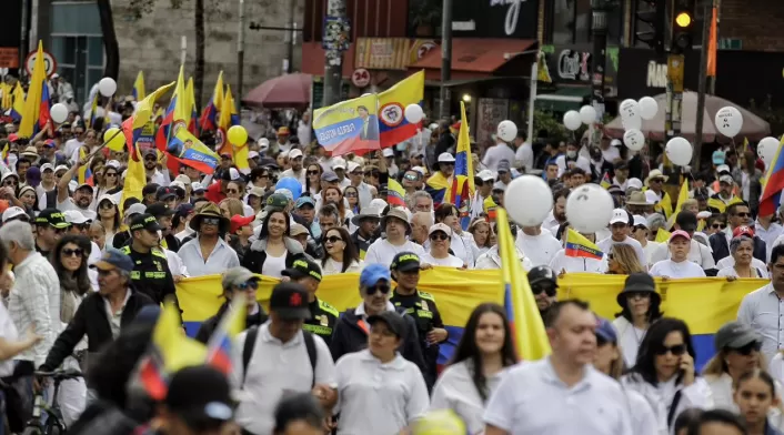 Marcha del Silencio en Bogotá