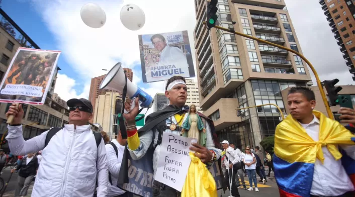 Marcha del Silencio en Bogotá