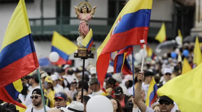 Marcha del Silencio en Bogotá