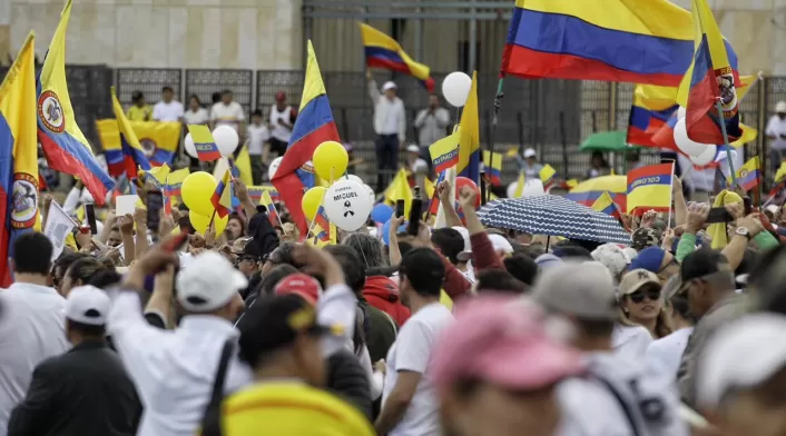 Marcha del Silencio en Bogotá