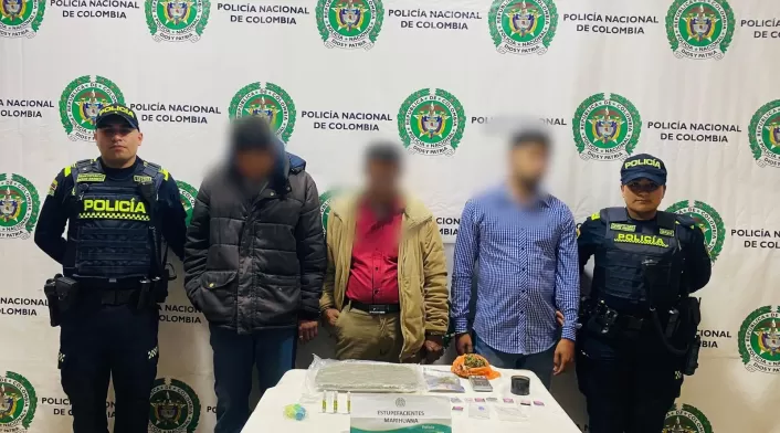 Personas capturas en Bogotá 