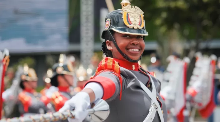 Desfile del 20 de julio en Bogotá Desfile del 20 de julio en Bogotá