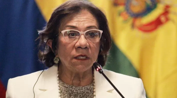 Rosa Yolanda Villavicencio, canciller (e).