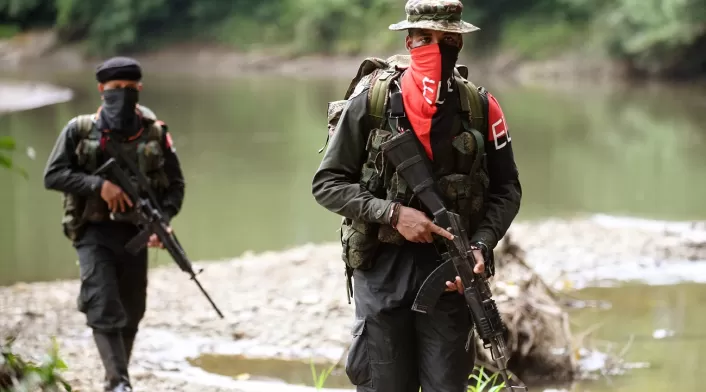 Comisión de la ONU retenida por guerrilla del ELN en Catatumbo Norte de Santander. Integrantes se encuentran a salvo y regresarán pronto a Cúcuta. Acciones violentas continúan en la zona. Comisión de la ONU retenida por guerrilla del ELN en Catatumbo Norte de Santander. Integrantes se encuentran a salvo y regresarán pronto a Cúcuta. Acciones violentas continúan en la zona.