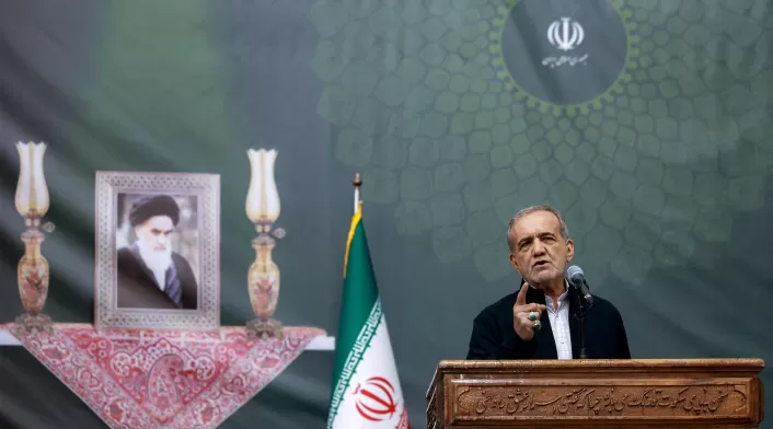 Presidente de Irán Masoud Pezeshkian