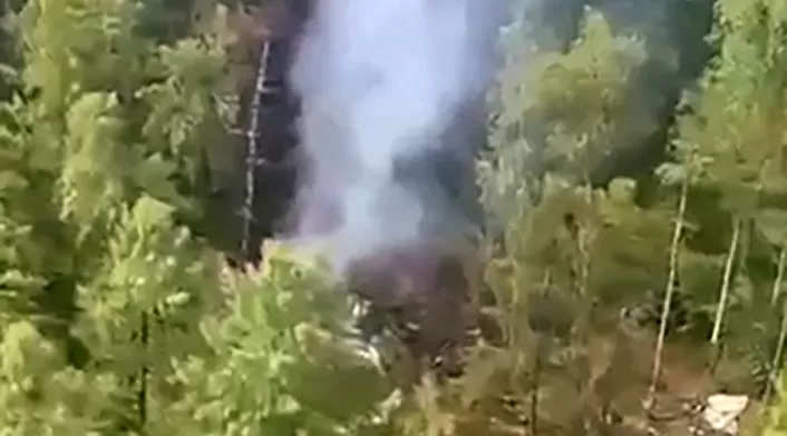 Accidente aéreo en Rusia