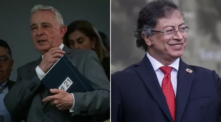 Álvaro Uribe tilda a Petro de “cobarde” y “sicario moral” Álvaro Uribe tilda a Petro de “cobarde” y “sicario moral”