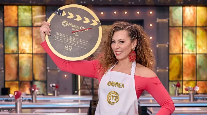 Andrea Guzmán se despide de la cocina de MasterChef Celebrity Andrea Guzmán se despide de la cocina de MasterChef Celebrity