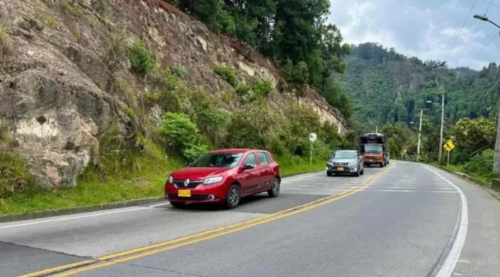 vía a La Calera
