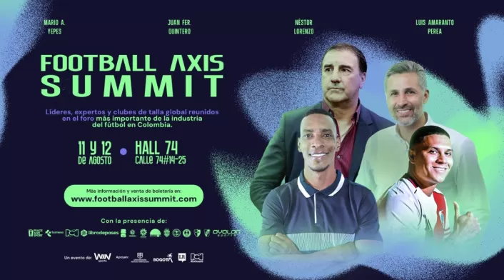 Grandes figuras del fútbol mundial llegan a Colombia con el Football Axis Summit Grandes figuras del fútbol mundial llegan a Colombia con el Football Axis Summit