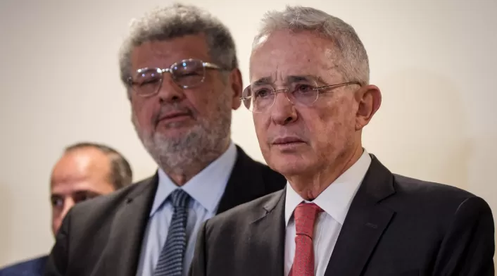Jaime Granados y Álvaro Uribe Jaime Granados y Álvaro Uribe