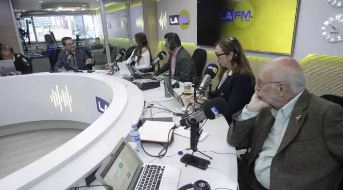 Juan Guillermo Zuluaga, candidato presidencial, en Tribuna RCN Juan Guillermo Zuluaga, candidato presidencial, en Tribuna RCN