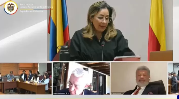 Lectura del fallo en el caso de Álvaro Uribe Lectura del fallo en el caso de Álvaro Uribe