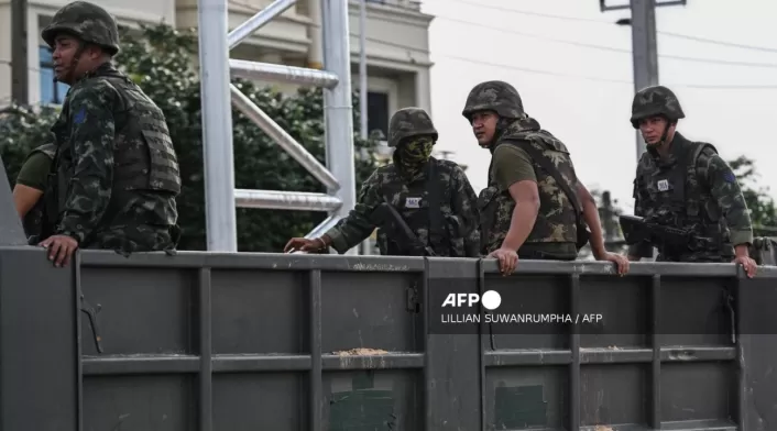 Soldados del Ejército Real de Tailandia Soldados del Ejército Real de Tailandia