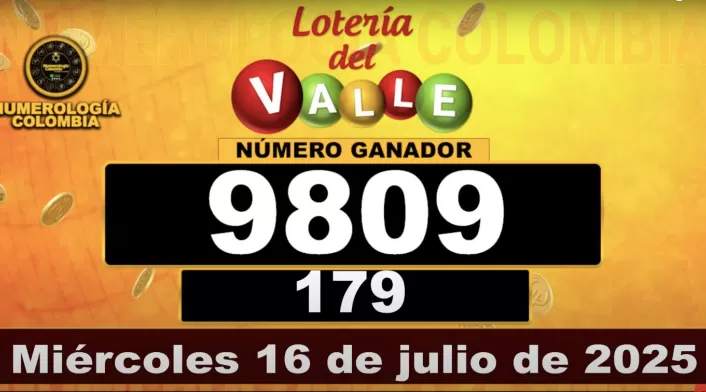 Resultado lotería del Valle Resultado lotería del Valle