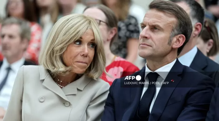 Brigitte y Emmanuel Macron Brigitte y Emmanuel Macron