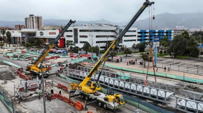 Avance del 57,5 en la construcción de la Primera Línea del Metro de Bogotá y troncal de la Avenida 68 Avance del 57,5 en la construcción de la Primera Línea del Metro de Bogotá y troncal de la Avenida 68