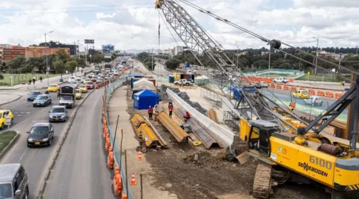 Avance del 57,5 en la construcción de la Primera Línea del Metro de Bogotá, con entrega prevista para septiembre. Avance del 57,5 en la construcción de la Primera Línea del Metro de Bogotá, con entrega prevista para septiembre.