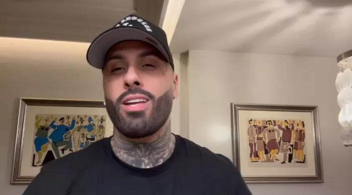 Nicky Jam, cantante de reggaeton.