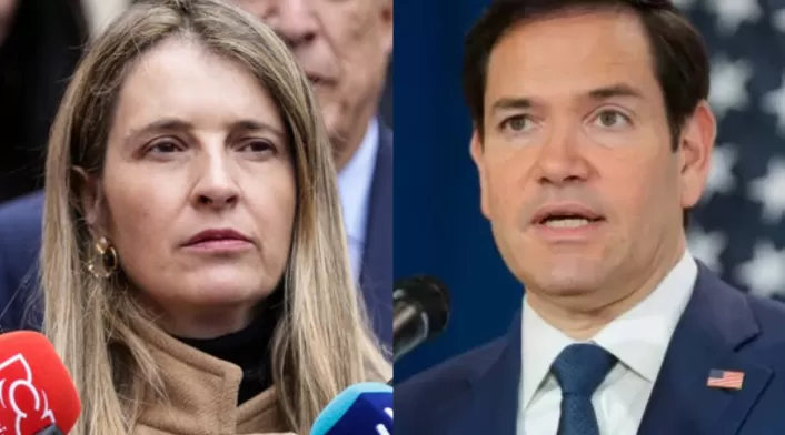 Paloma Valencia y Marco Rubio Paloma Valencia y Marco Rubio